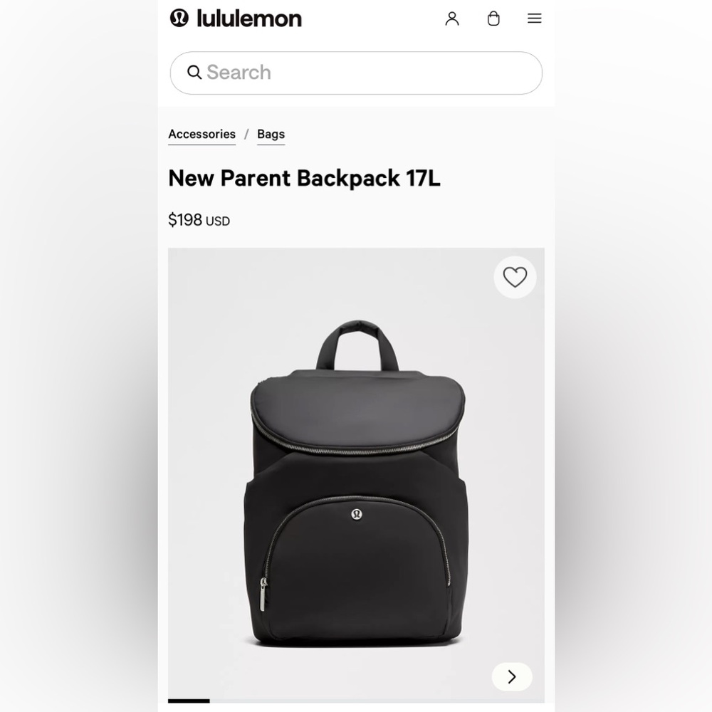 Lululemon New Parent Backpack 17L